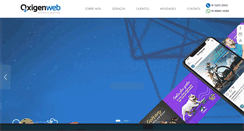 Desktop Screenshot of oxigenweb.com.br